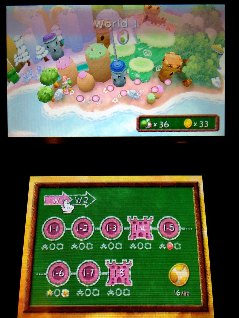 Illustration for article titled The First Screen You See When You Start The New Yoshi's Island